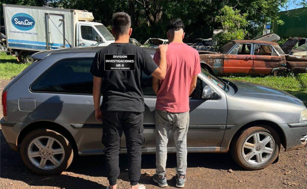 detenido auto robado santa ana