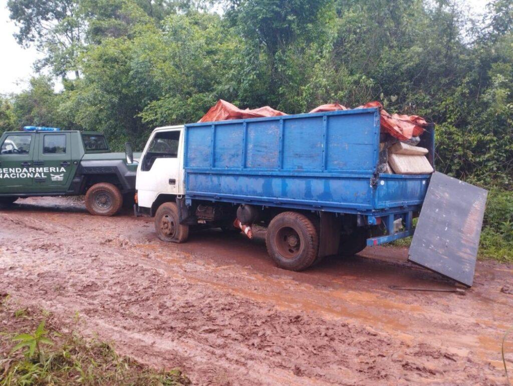 gendarmería camión droga ruta 12