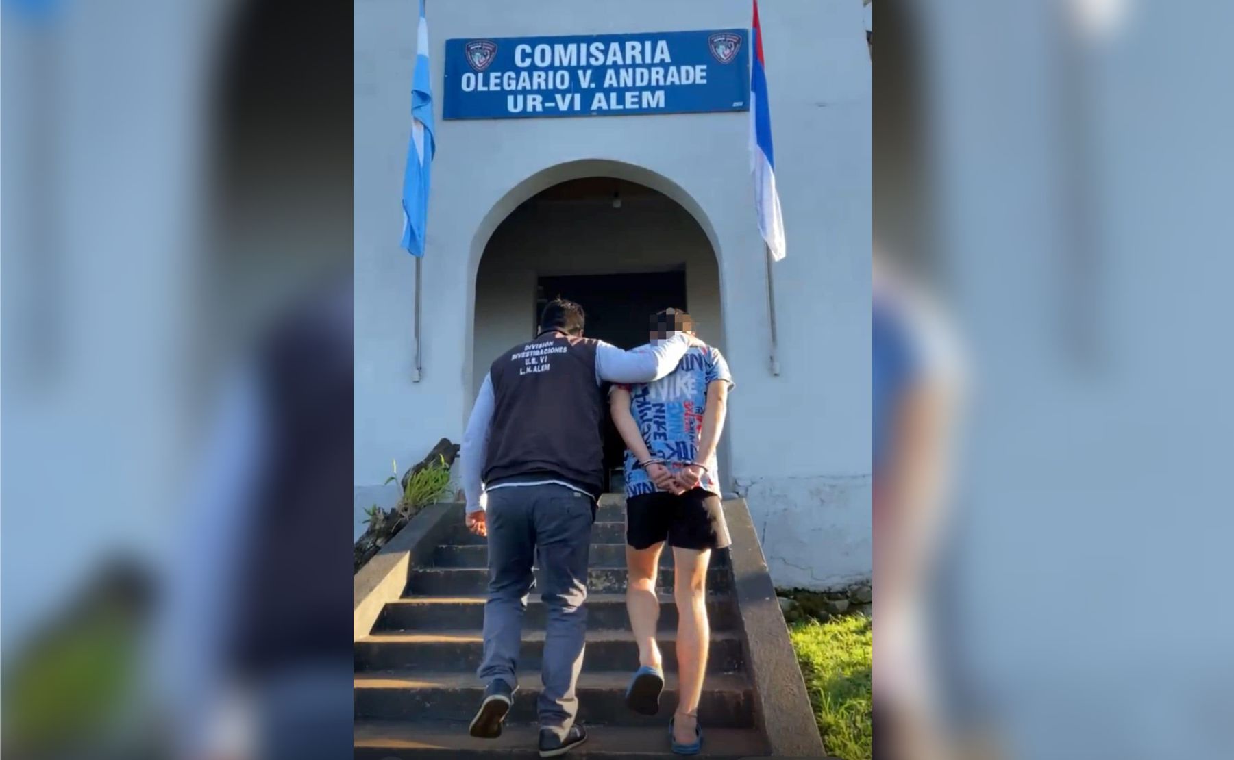 detenido andrade abuso infantil