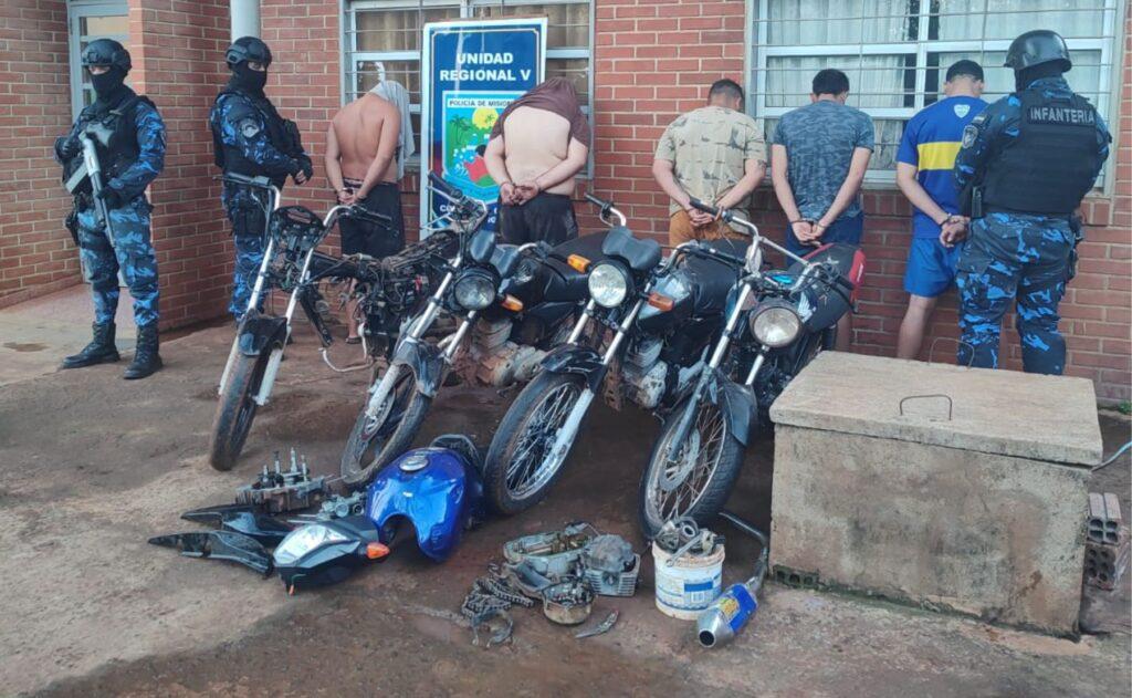 allanamiento robo desarme moto iguazu