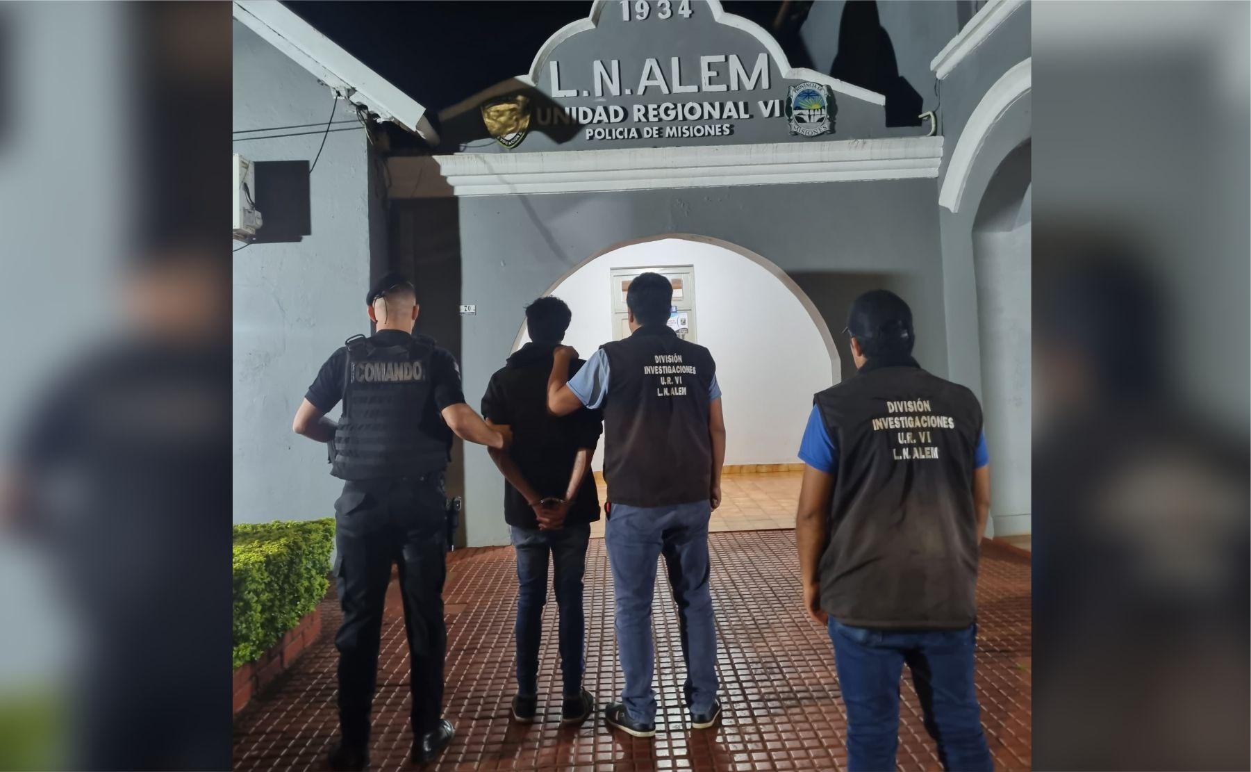 detenido alem secuestrar bebe