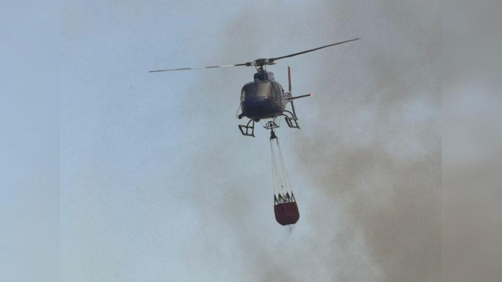 incendio itaembe helicoptero