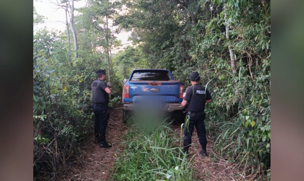 operativo monteguado camioneta