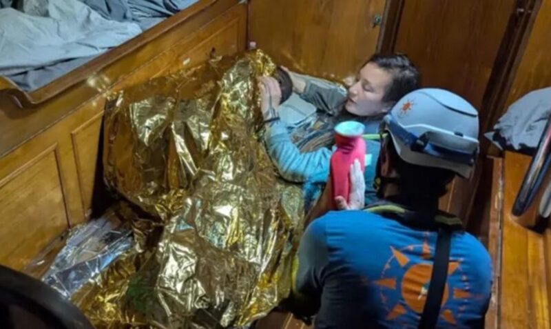 rescate niña 11 años mar