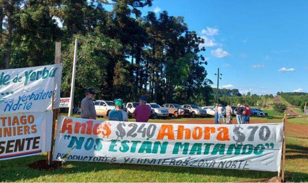 protesta san pedro yerbateros