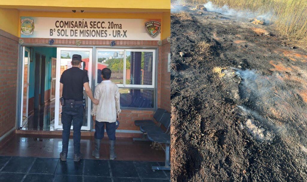 detendio incendio el buda