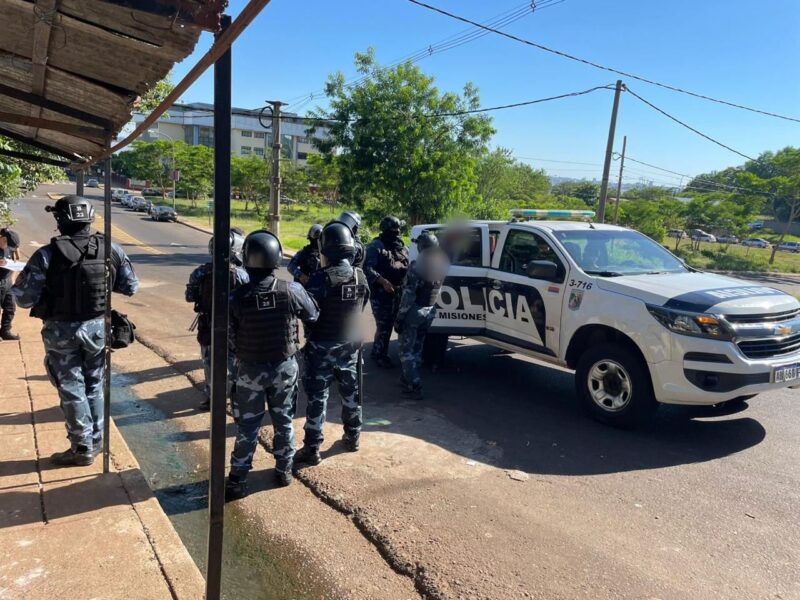 detenidos chacra 181 ñu pora