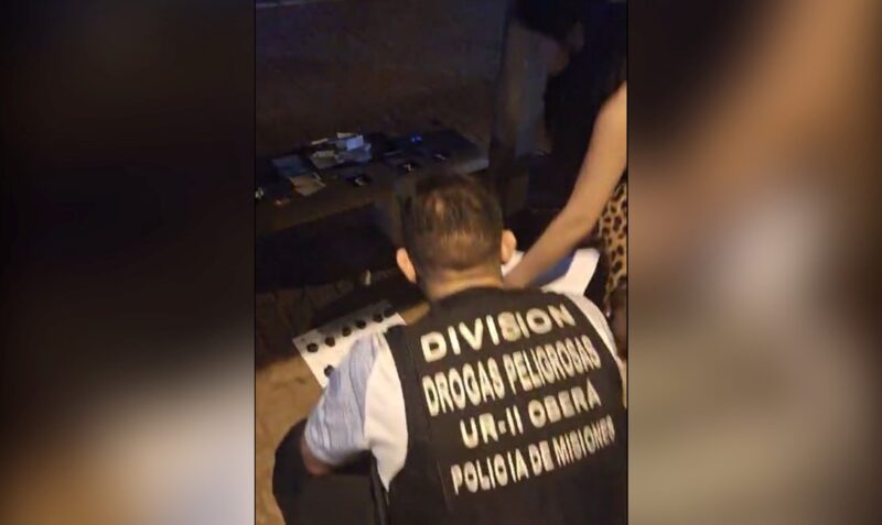 patrullaje obera detenido marihuana