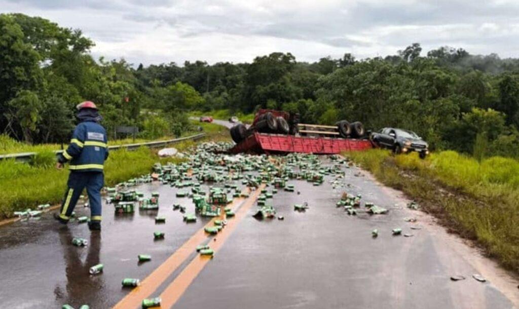 camion volco cerveza andresito