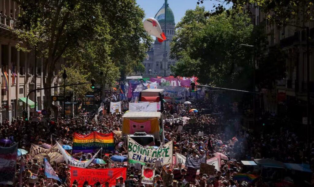 marcha antifascista lgbti