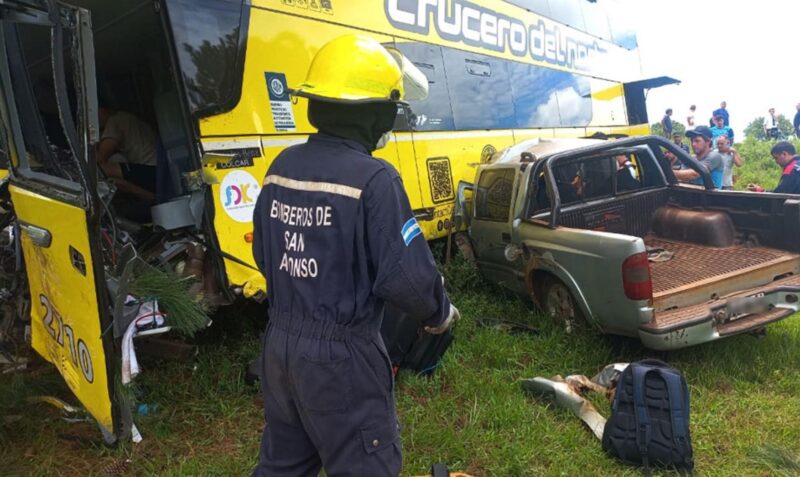 choque colectivo san vicente fallecido