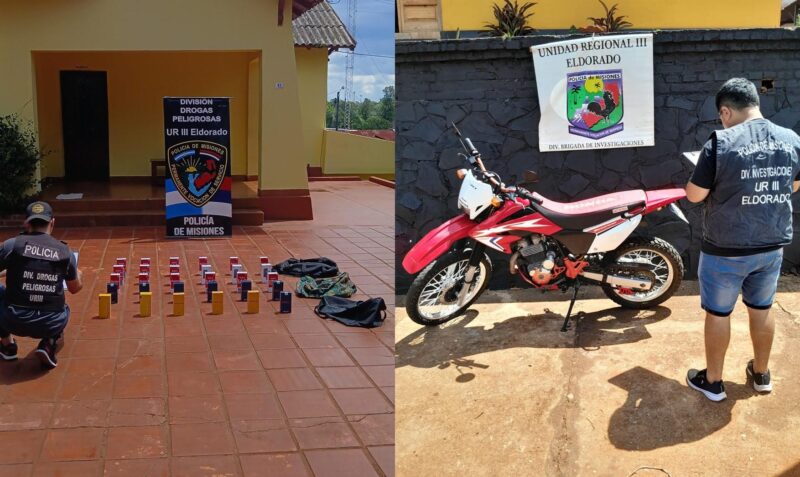 celulares secuestrado eldorado moto