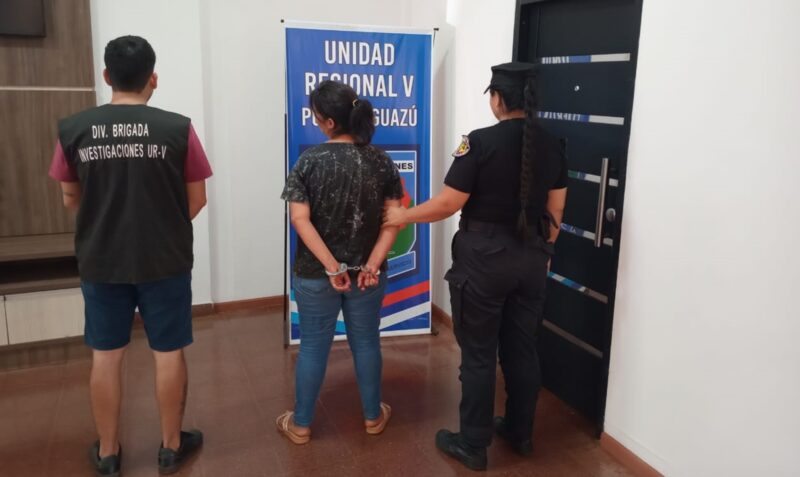 detenida robo auto iguazu