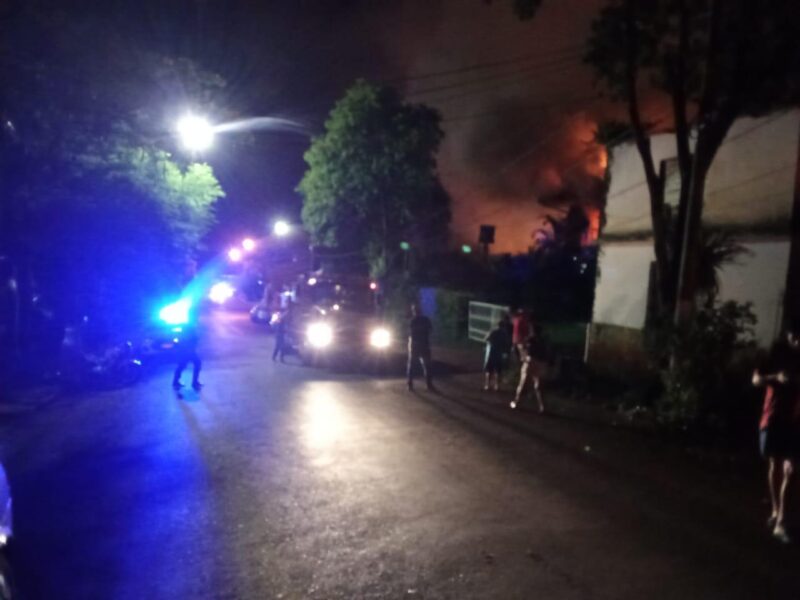 incendio casa belgrano eldorado