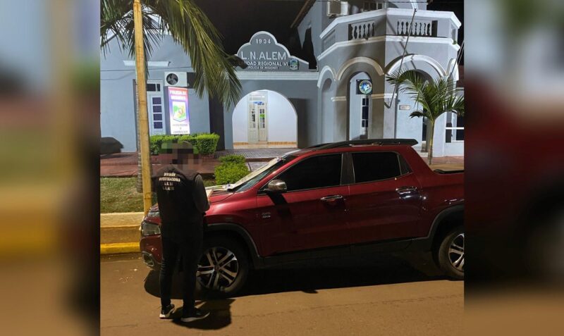 camioneta fiat toro robada alem