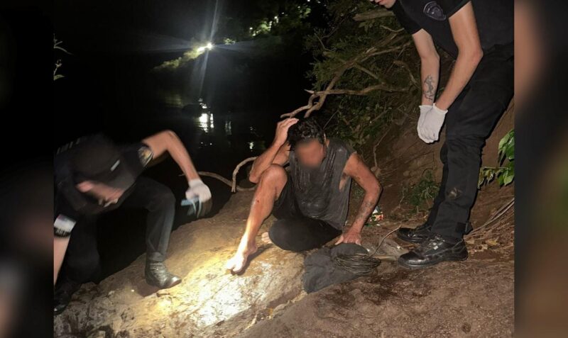 hombre cayo barranco