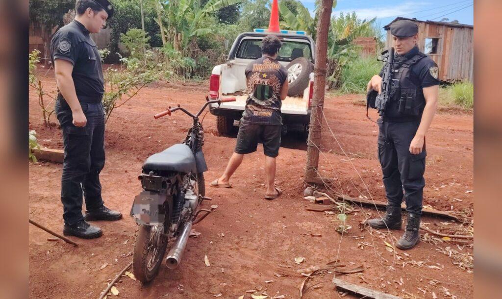 eldorado detenido moto contraexplociones