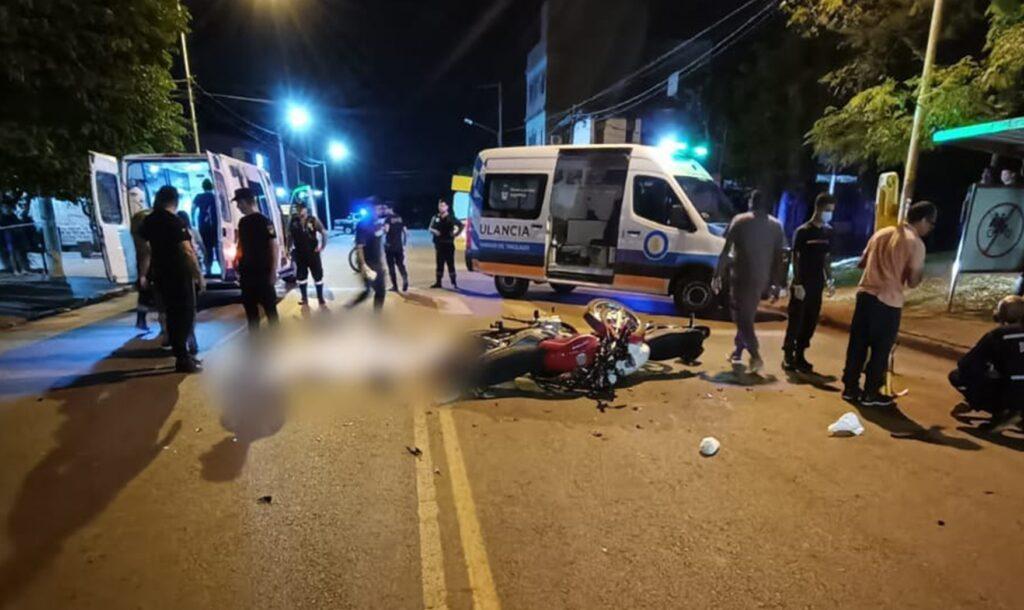 choque fallecio mujer iguazu