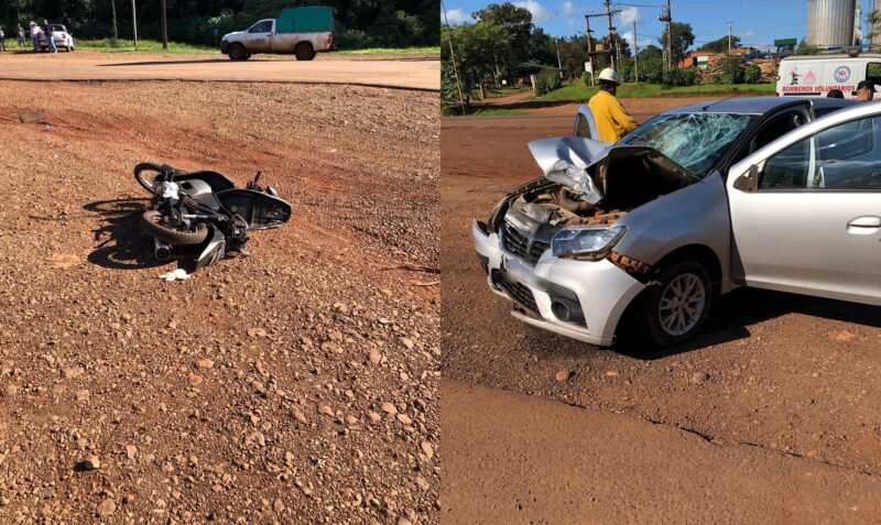 choque fallecido moto puerto esperanza