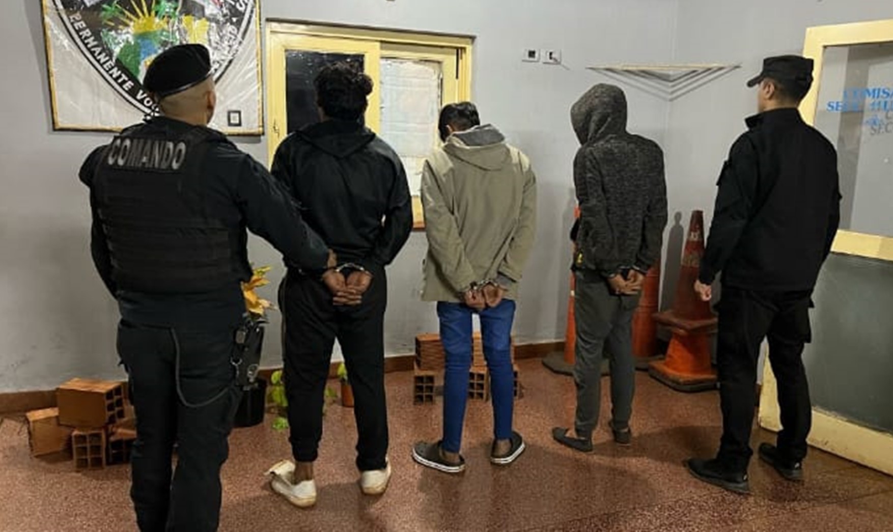 detenidos robo jardineros onofre
