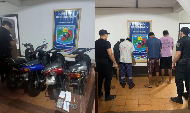 detenidos picadas iguazu