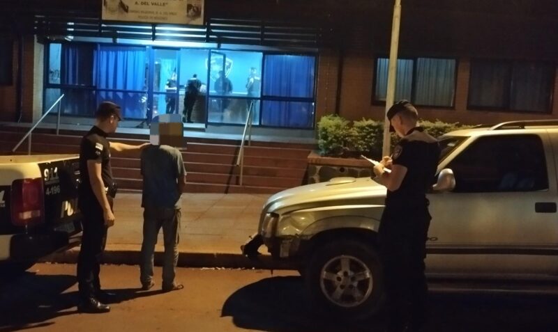 arrestaron alcoholemia aristobulo apostoles