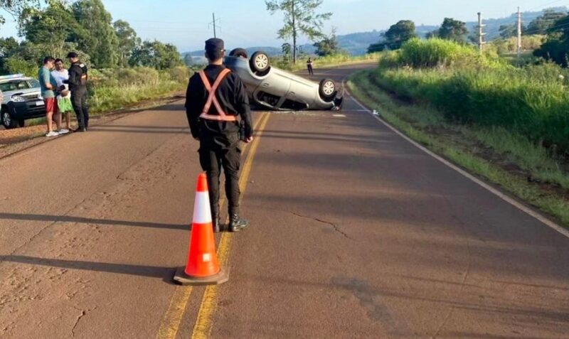 vuelco el soberbio ruta 13
