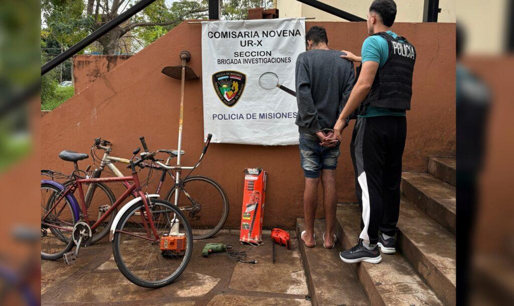 rompe porton detenido