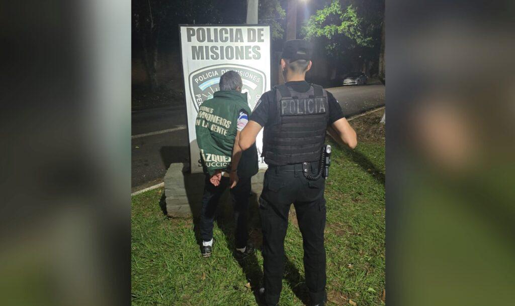 exhibirse detenido posadas