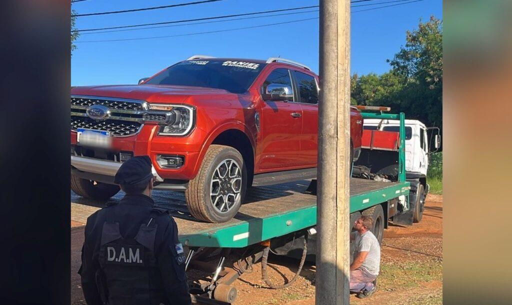 camioneta placita