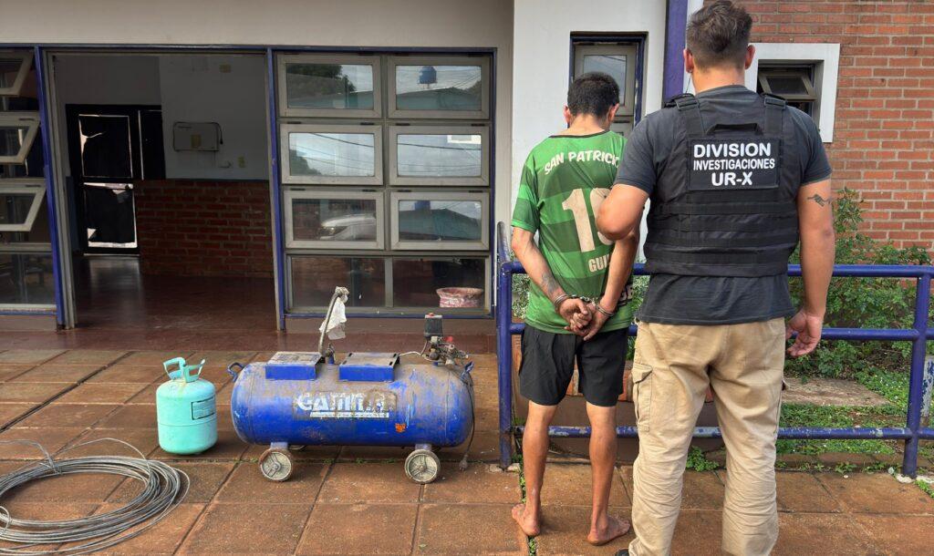 pichado detenido