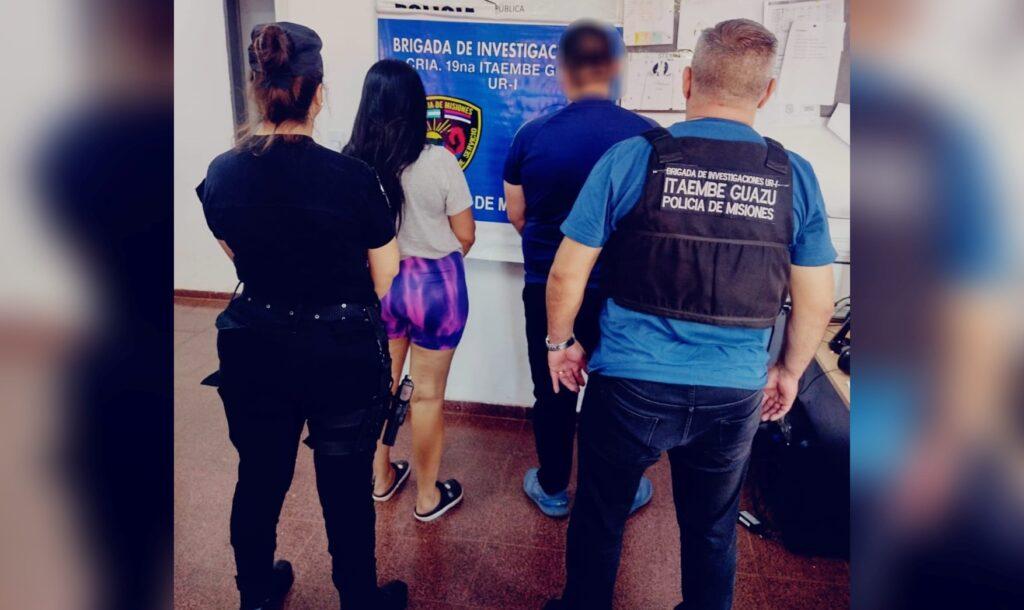 pareja narcokiosco 508 viviendas