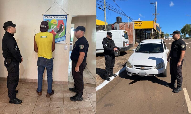 brasilero amenaza gendarme