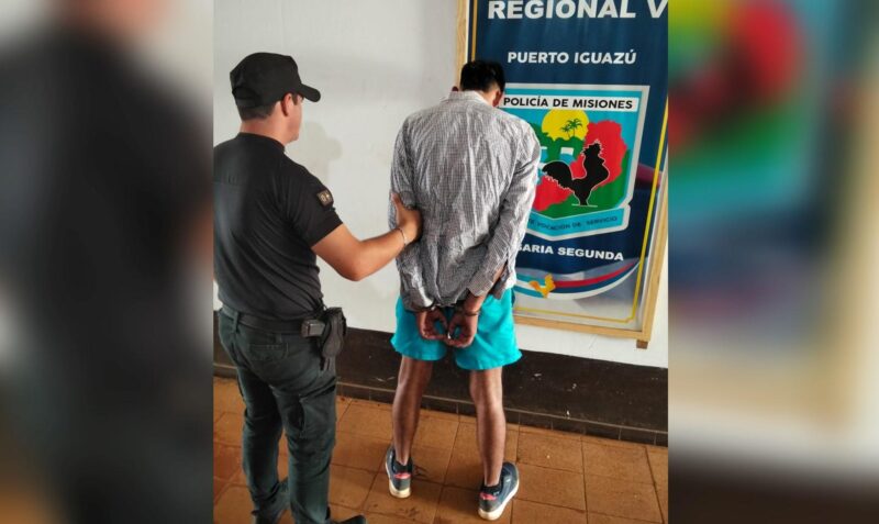 detenido machete padre iguazu