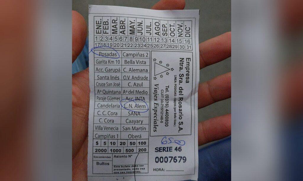 cobraba pasaje domingo