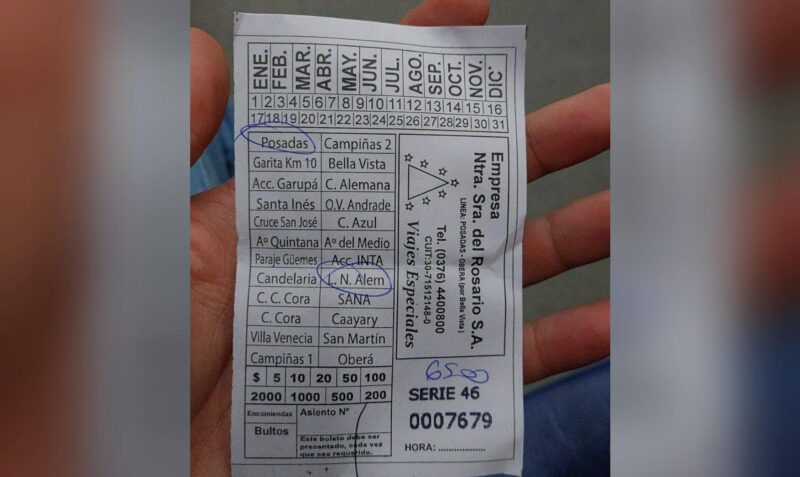 cobraba pasaje domingo