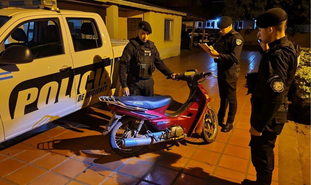 robo moto pasear san javier
