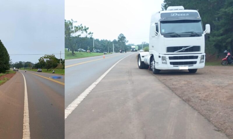 choque fallecido joven ruta 14 alem