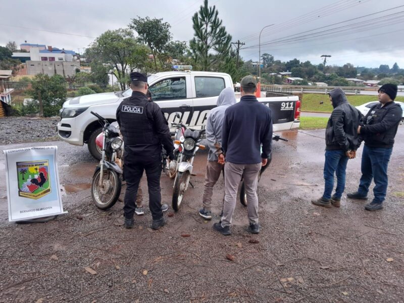 detenidos motos panambi dos hermanas