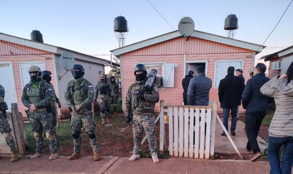 allanamiento cinco posadas droga