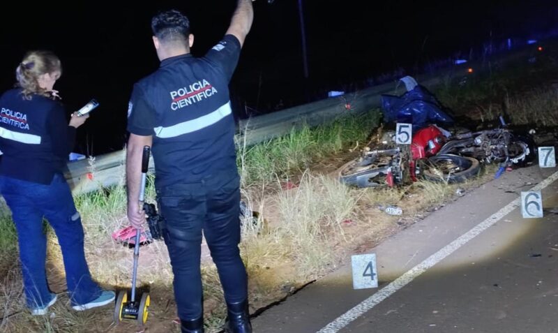 choque moto campo grande