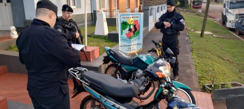secuestra moto picadas concepcion