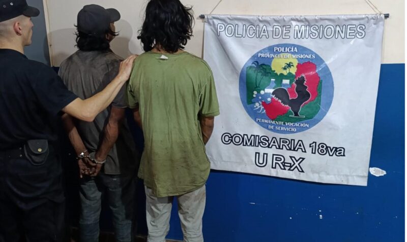 robacables posadas detenidos