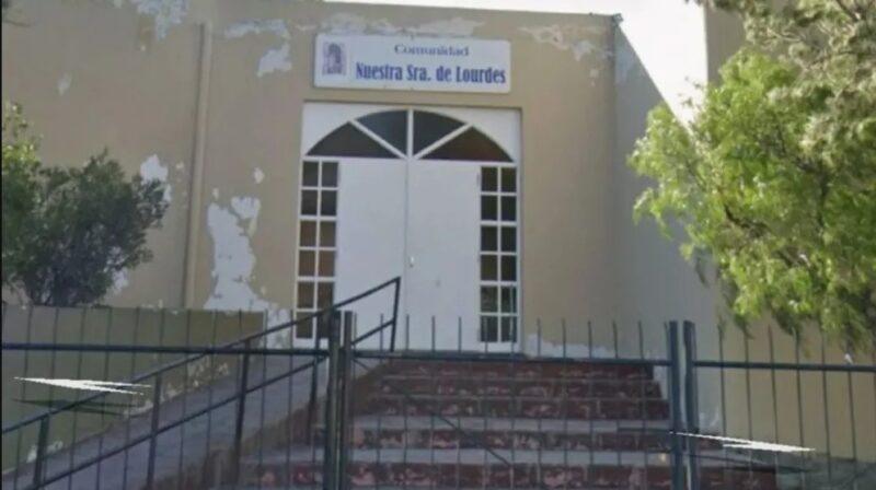 fuga de gas en iglesia de Comodoro Rivadavia