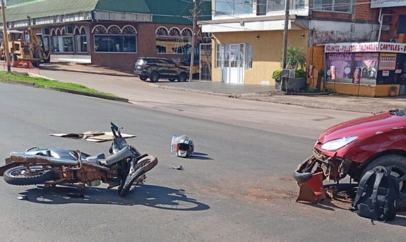 choque moto tulo llamosas