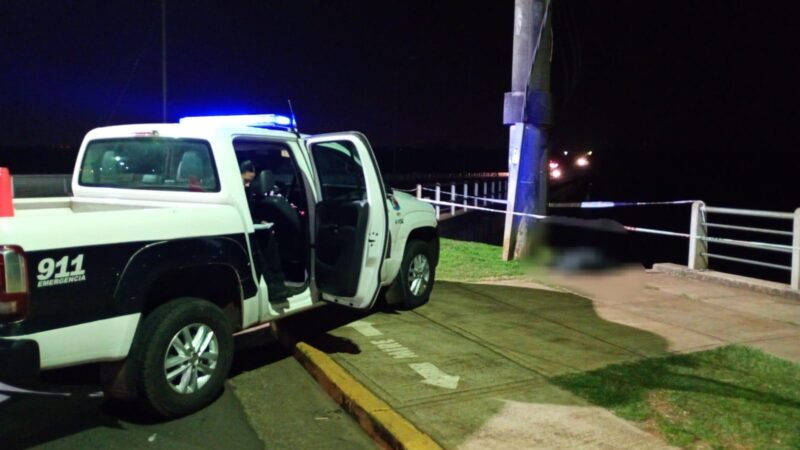 joven murió robar cables Posadas