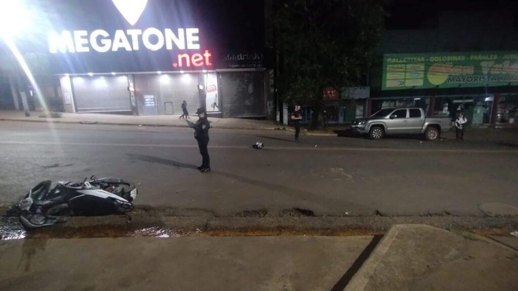 choque camioneta estacionada eldorado