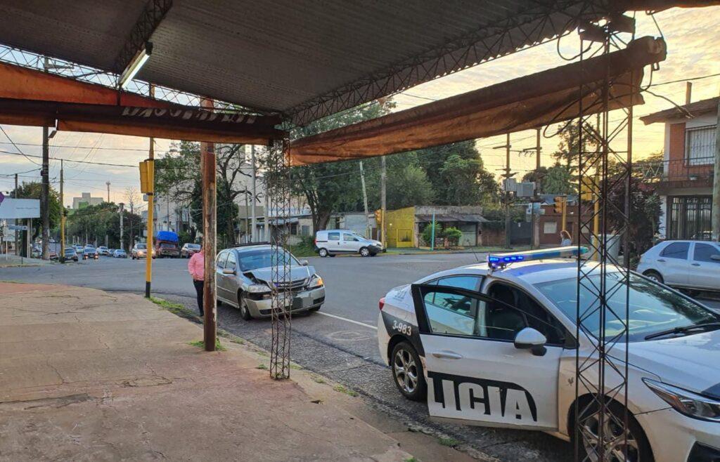 choque mujer posadas