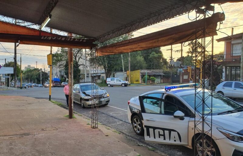 choque mujer posadas