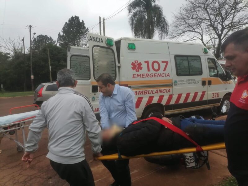 accidente en Santa Ana